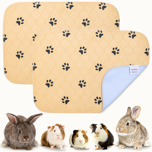 VANESTE 60x45cm Cavia Fleece Liners - 2 stuks - bodembedekkers caviakooi