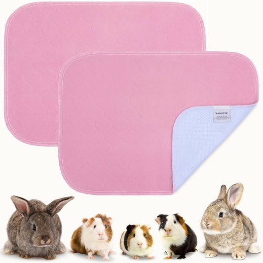 VANESTE 60x45cm Cavia Fleece Liners - 2 stuks - bodembedekkers caviakooi