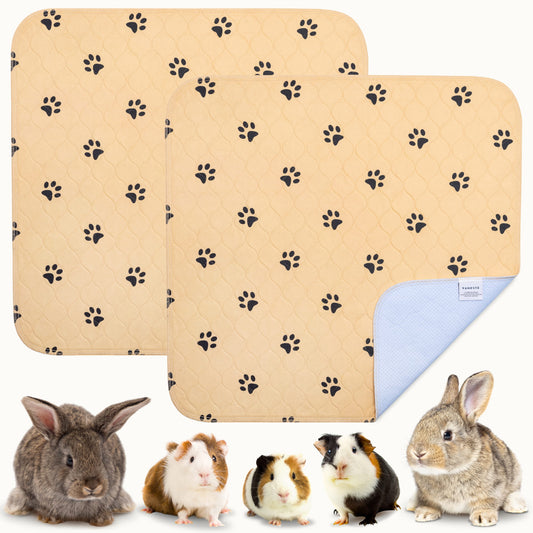 75x75cm Cavia Fleece Liners -2 stuks - bodembedekkers caviakooi