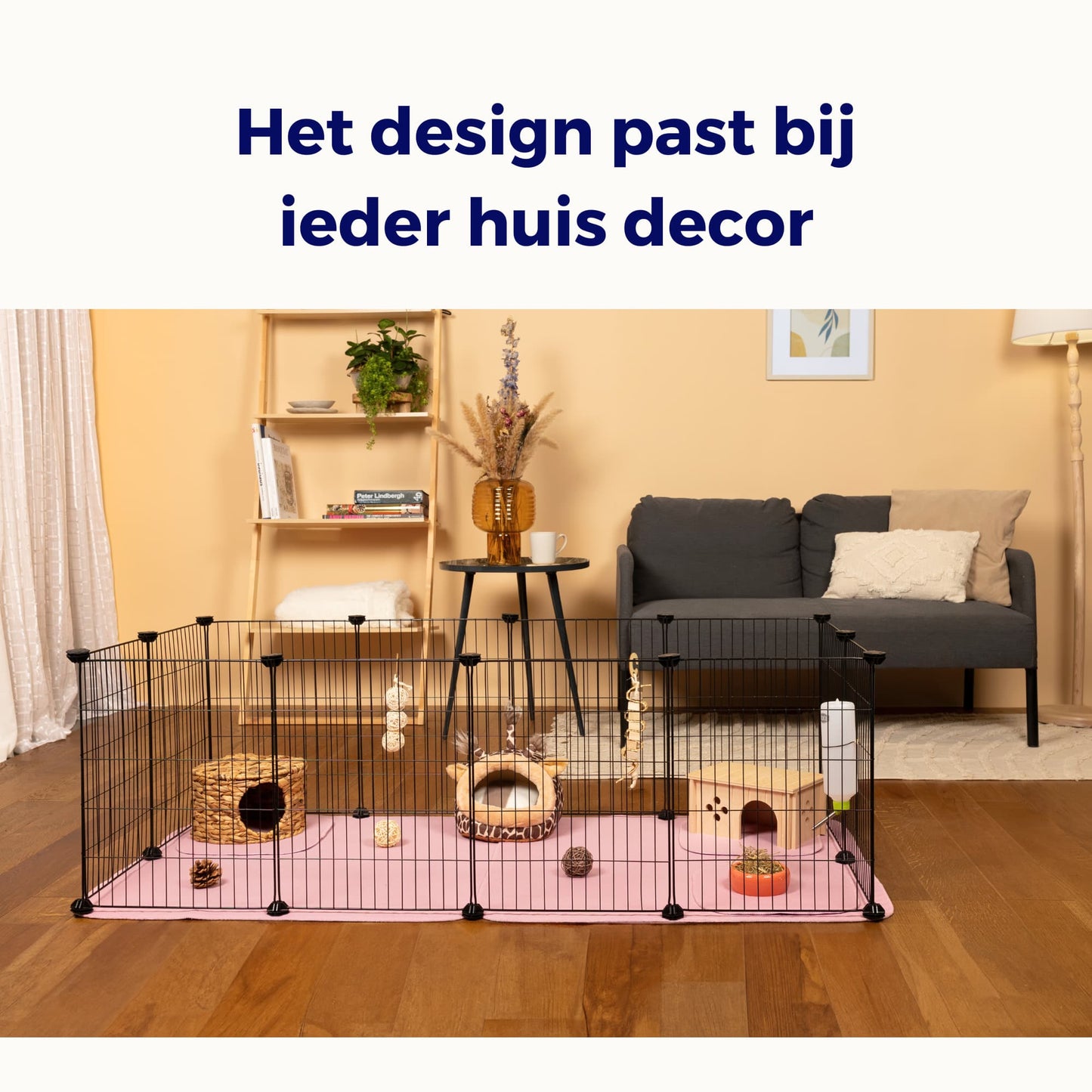 VANESTE cavia matten voor cavia kooi - bodembedekking knaagdieren en konijnen