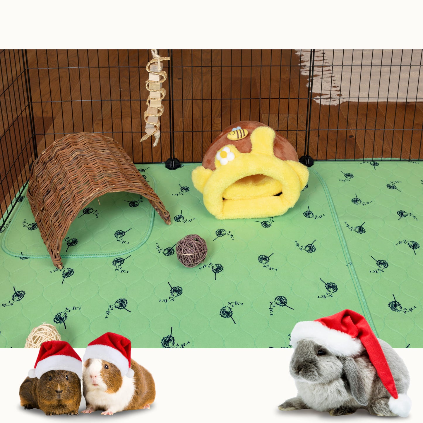 VANESTE cavia strooiselmat - bodembedekking knaagdieren en konijnen