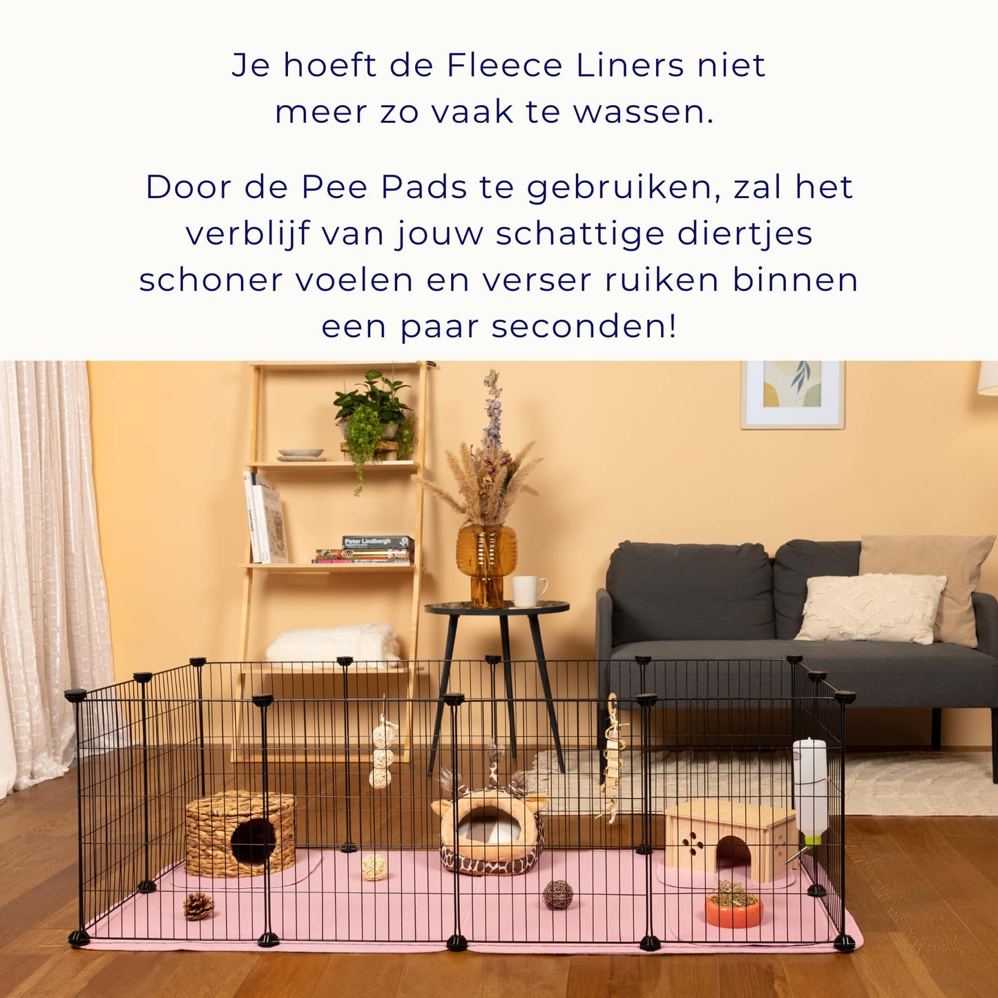 VANESTE cavia matten voor cavia kooi - bodembedekking knaagdieren en konijnen