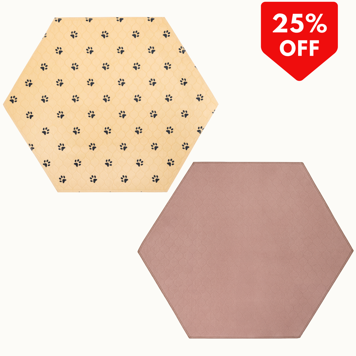 Zeshoekige Fleece Liners