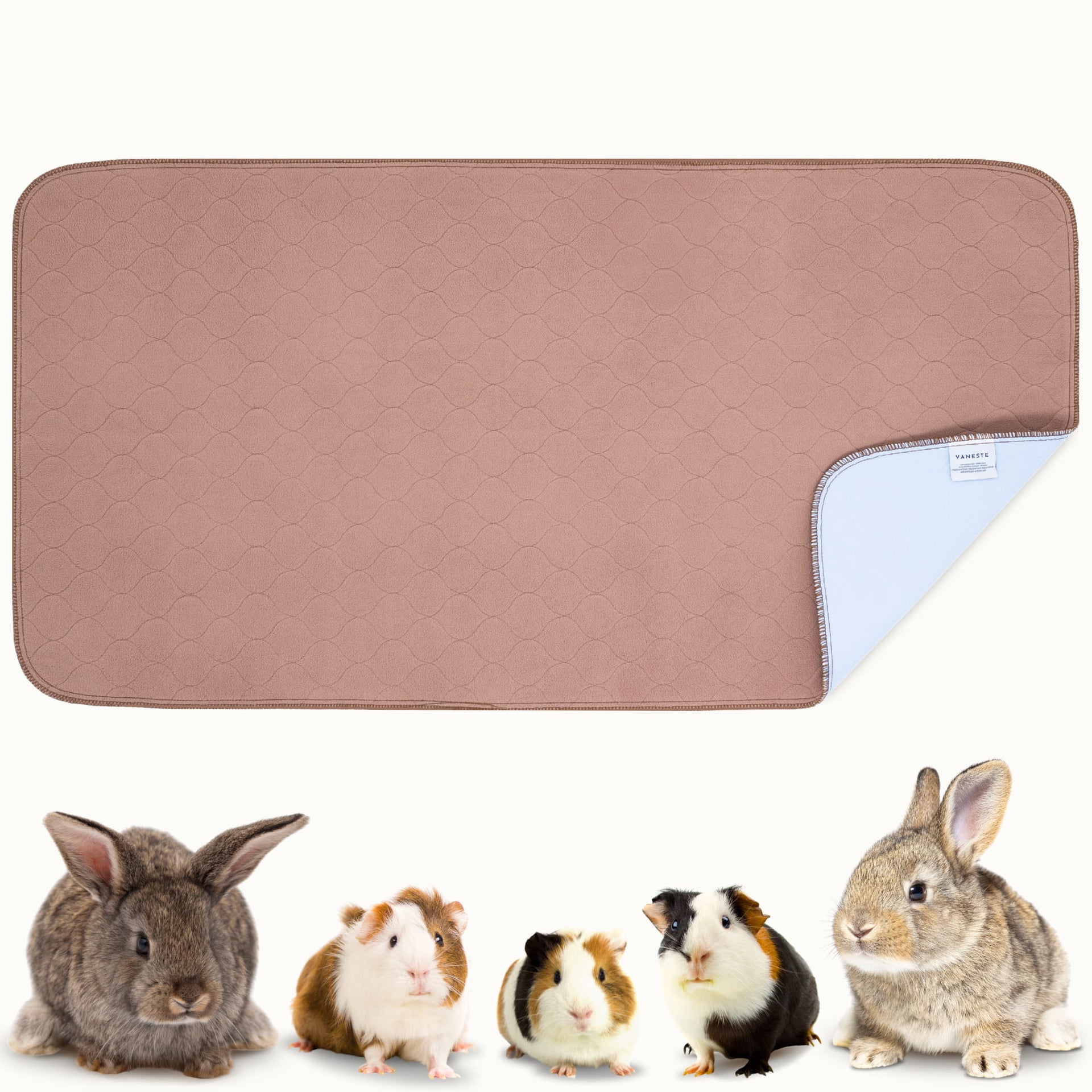 Tapis Polaire 120x60cm - Marron