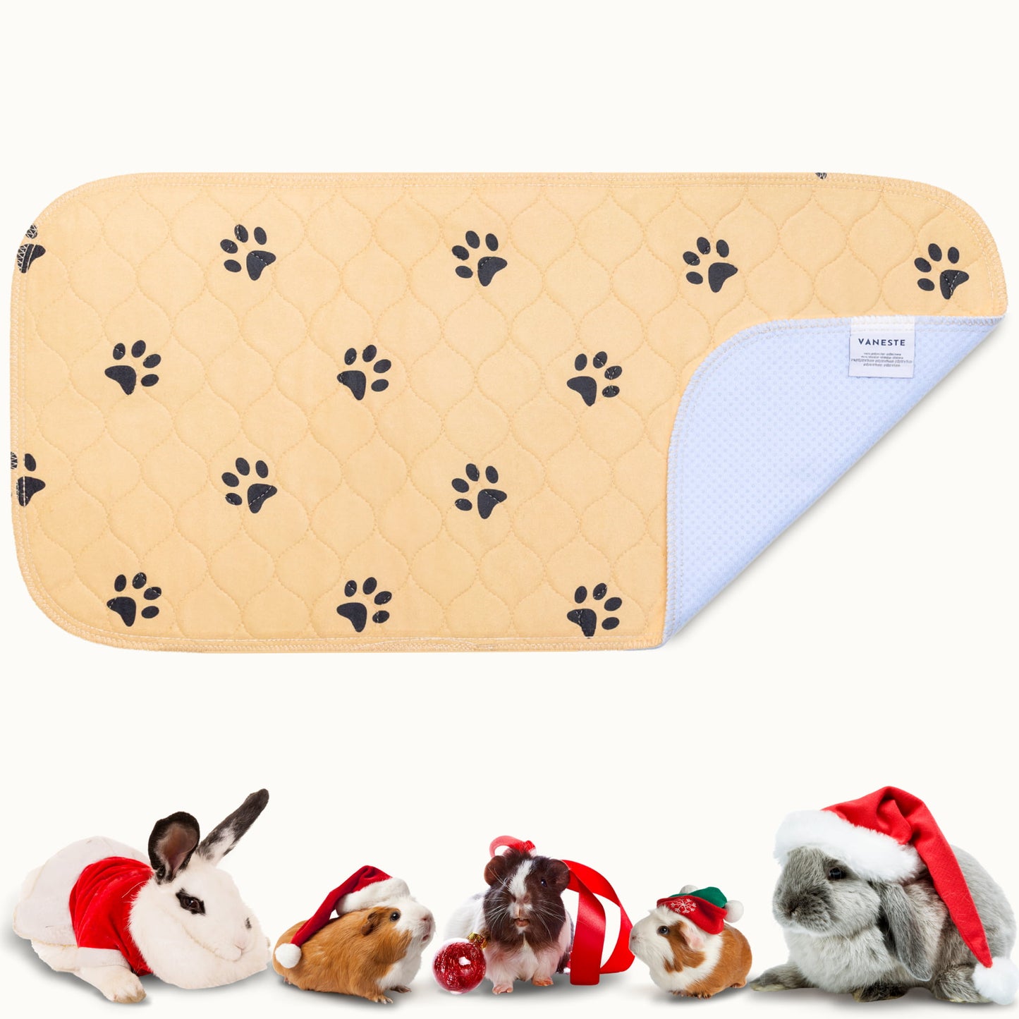 VANESTE 37x75cm Cavia Fleece Liner - bodembedekkers caviakooi