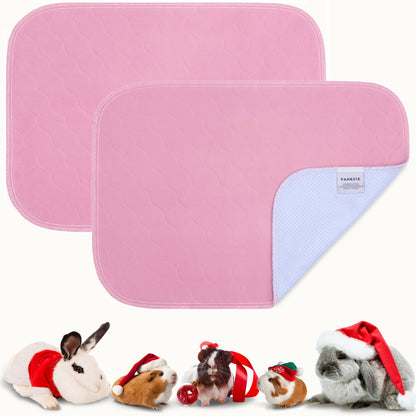 VANESTE 60x45cm Cavia Fleece Liners - 2 stuks - bodembedekkers caviakooi