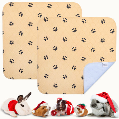 75x75cm Cavia Fleece Liners -2 stuks - bodembedekkers caviakooi