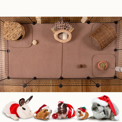 VANESTE cavia matten voor cavia kooi - bodembedekking knaagdieren en konijnen