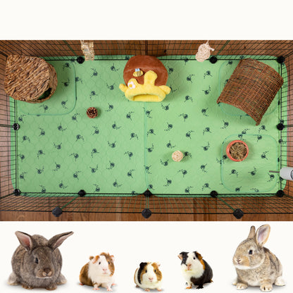 VANESTE cavia matten voor cavia kooi - bodembedekking knaagdieren en konijnen