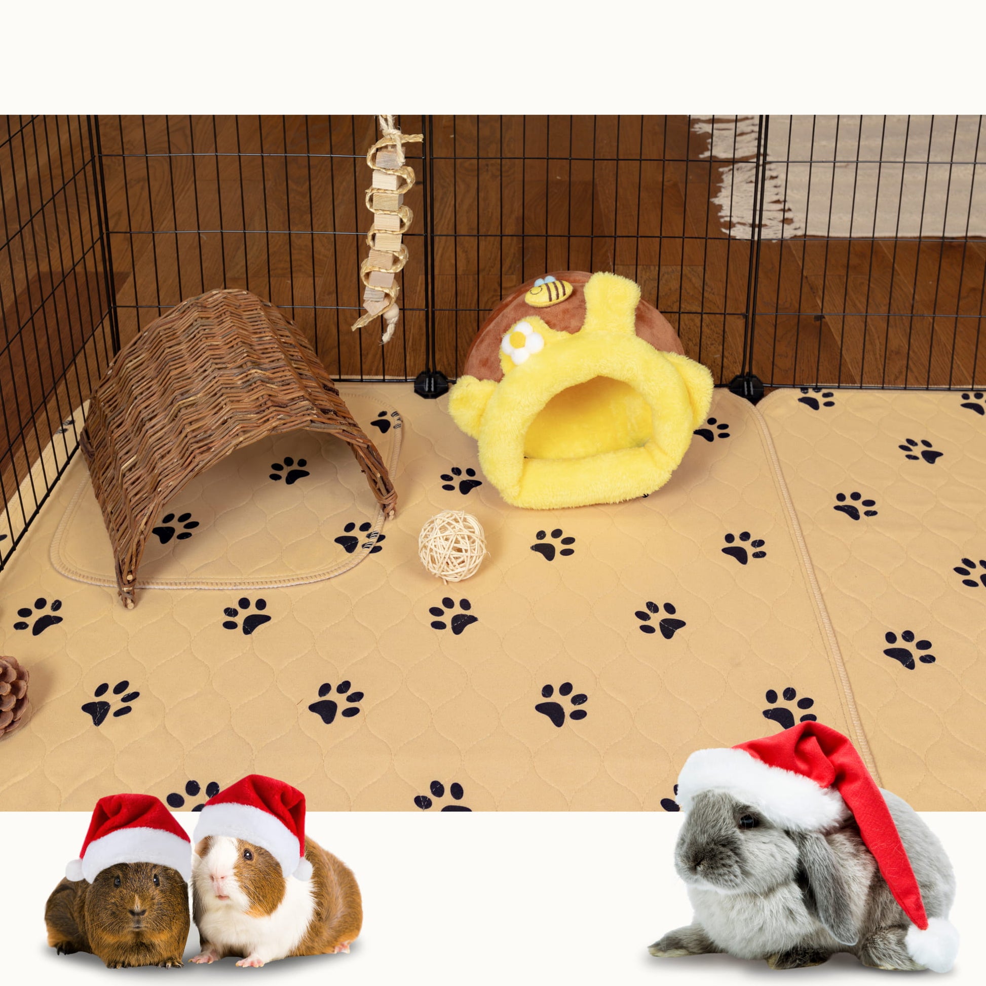 VANESTE cavia en konijn mat - bodembedekking knaagdieren en konijnen