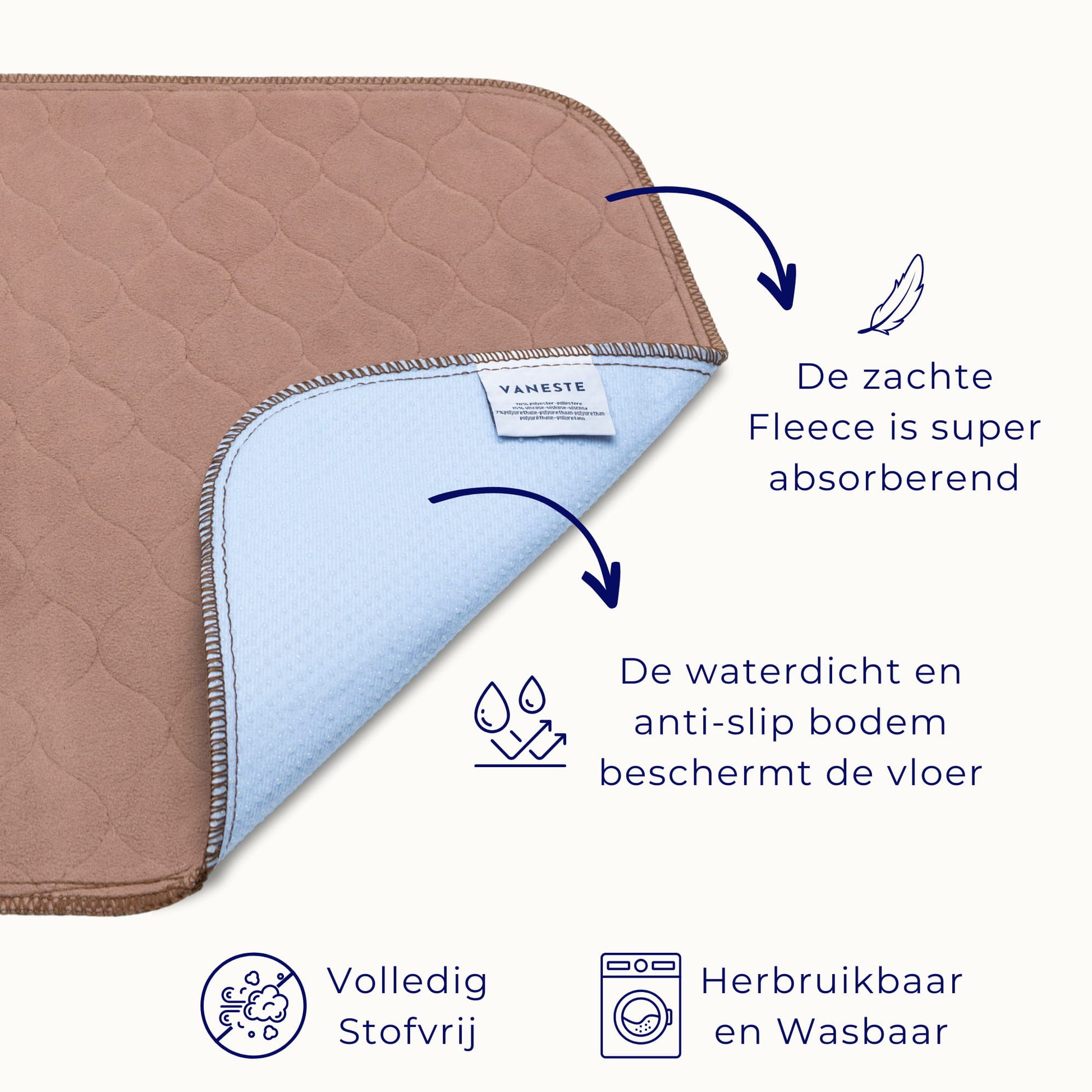 2-pack herbruikbare pads voor cavia's, 120x60 cm, wasbaar en super 2-pack herbruikbare pads voor cavia's, 120x60 cm, wasbaar en super
