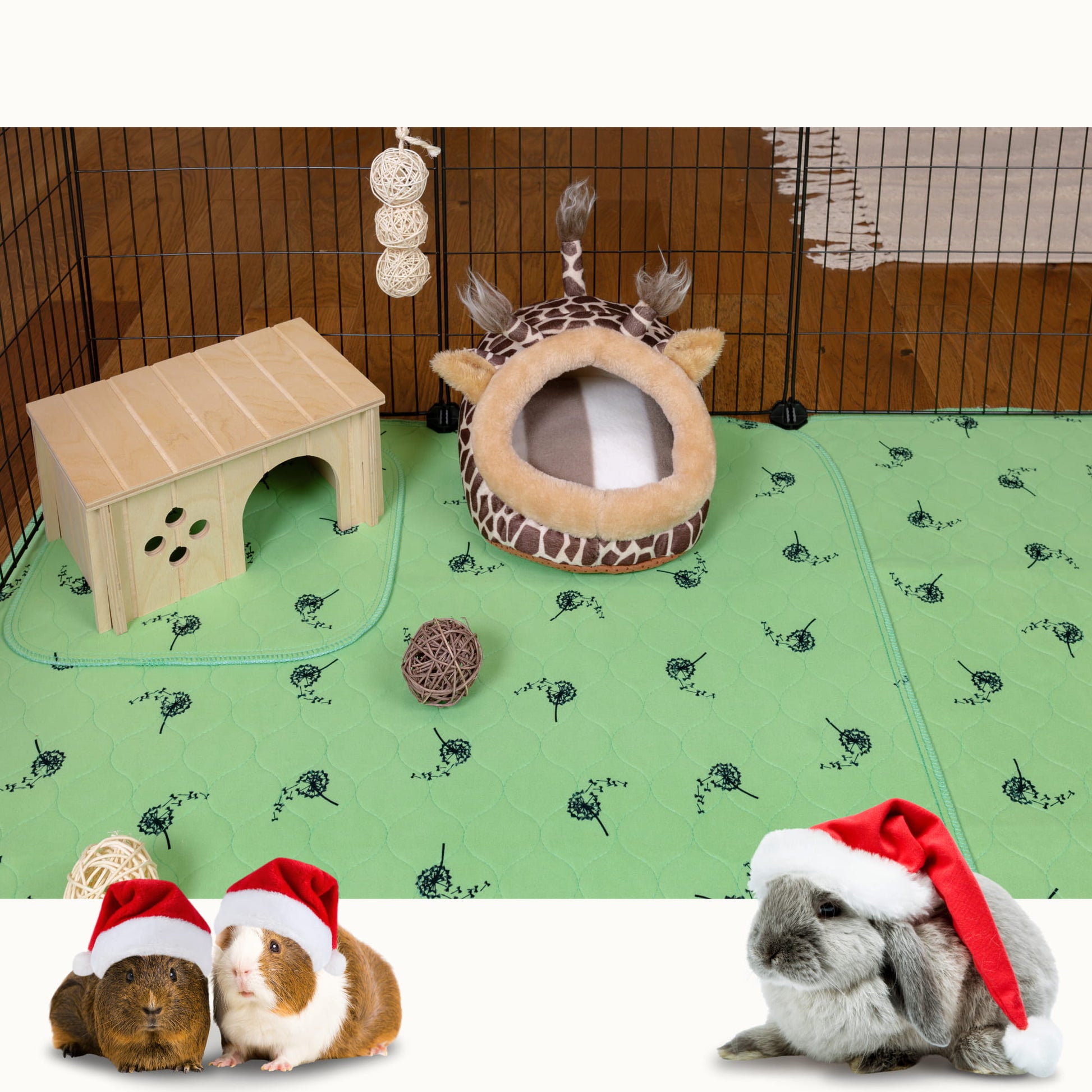 VANESTE cavia strooiselmat - bodembedekking knaagdieren en konijnen