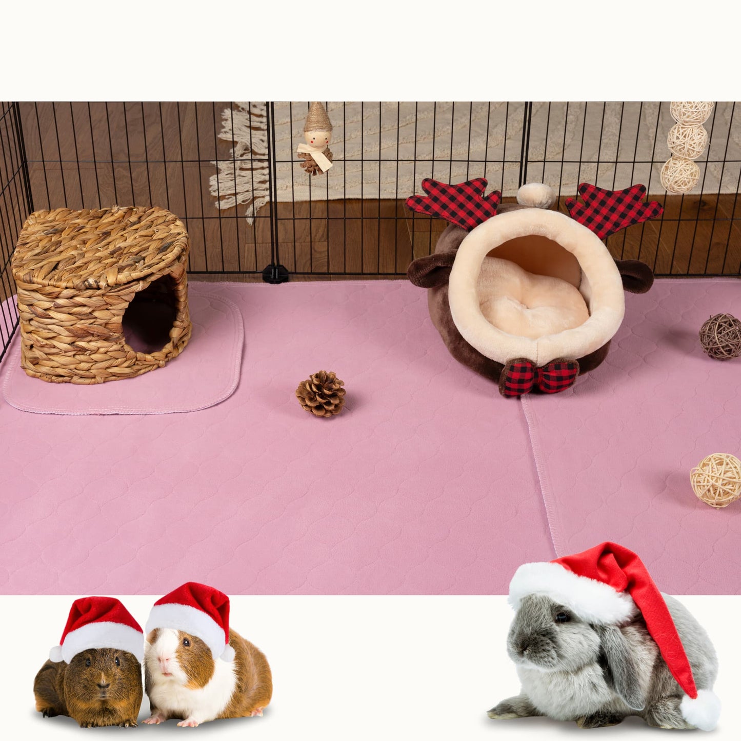 VANESTE cavia strooiselmat - bodembedekking knaagdieren en konijnen