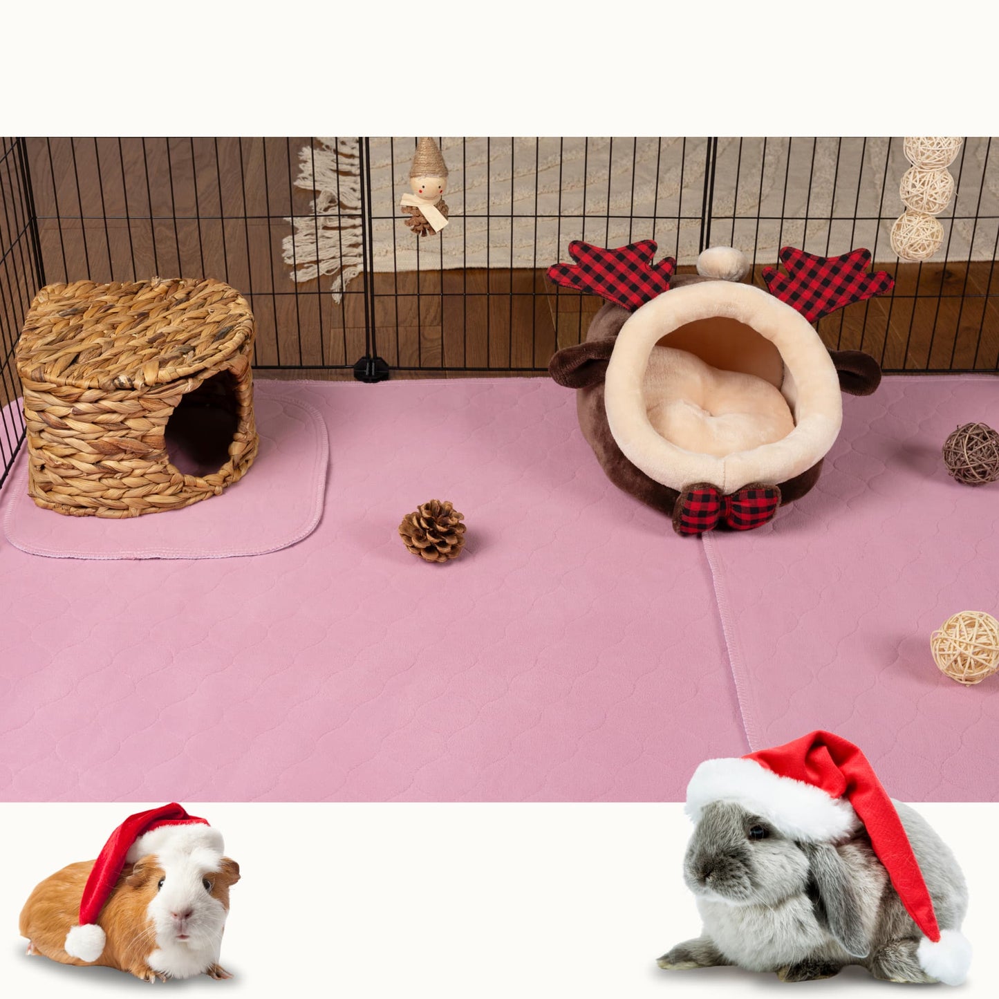 VANESTE cavia strooiselmat - bodembedekking knaagdieren en konijnen