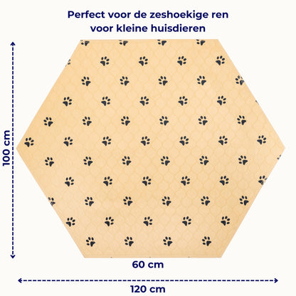 VANESTE mat voor Konijnenren Cavia ren Puppyren Hondenren Playpen